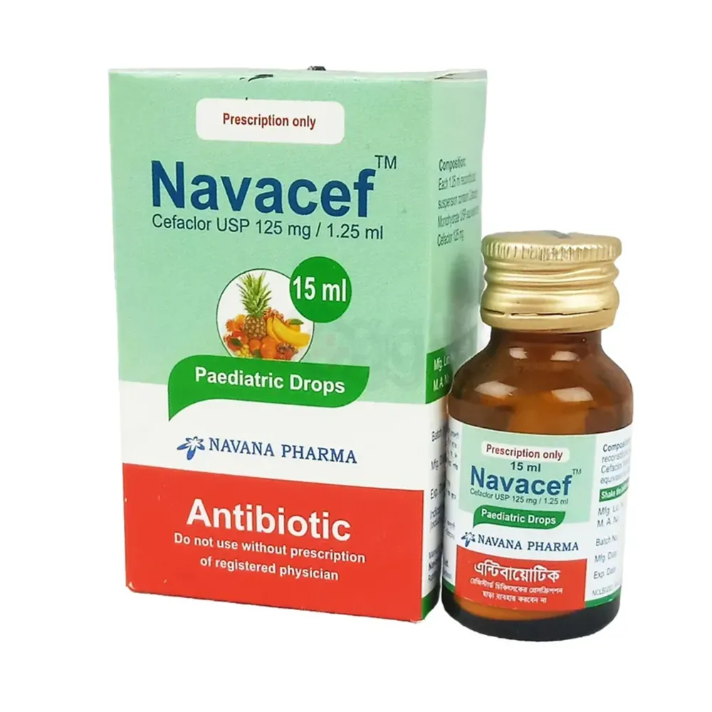 Navacef 125mg/5ml Powder for Suspension
