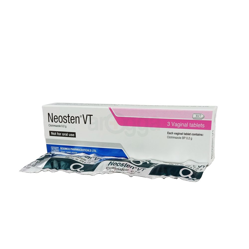 Neosten VT 200mg Vaginal Tablet