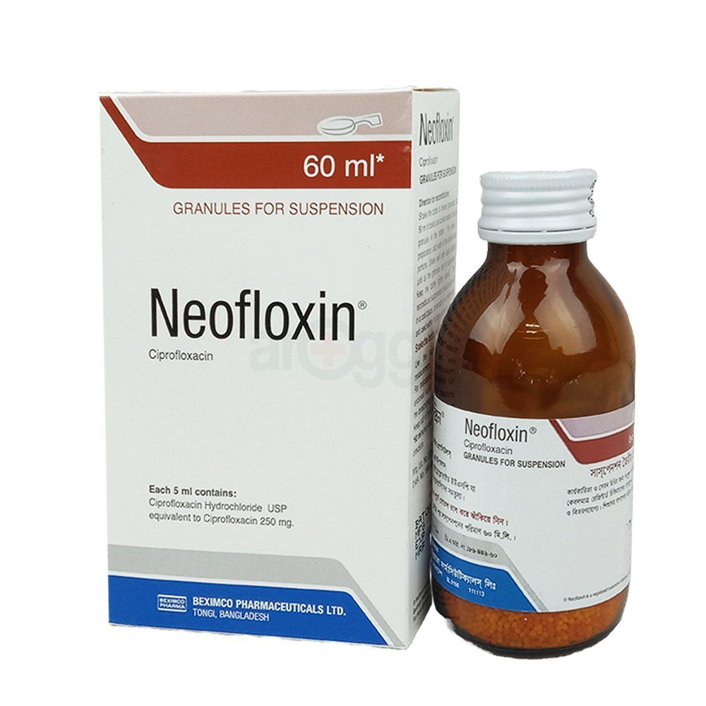 Neofloxin 250mg/5ml Powder for Suspension