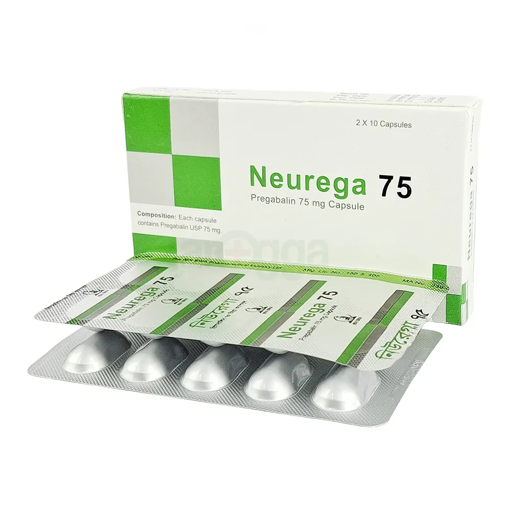 Neurega 75 price in Bangladesh | Arogga Online Pharmacy
