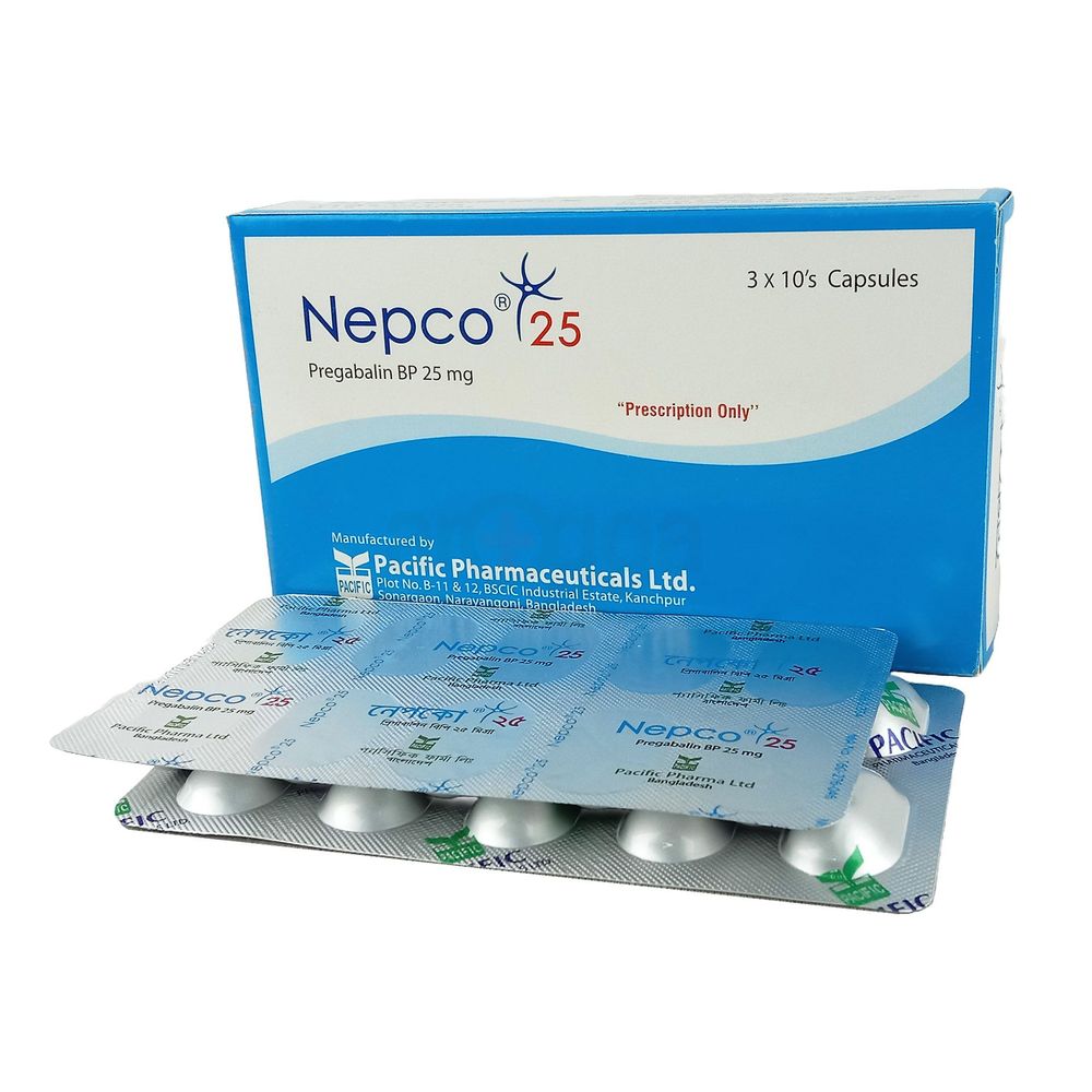 Nepco 25mg Capsule