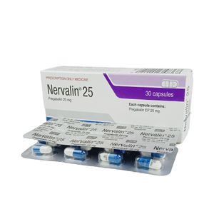 Nervalin 25mg Capsule