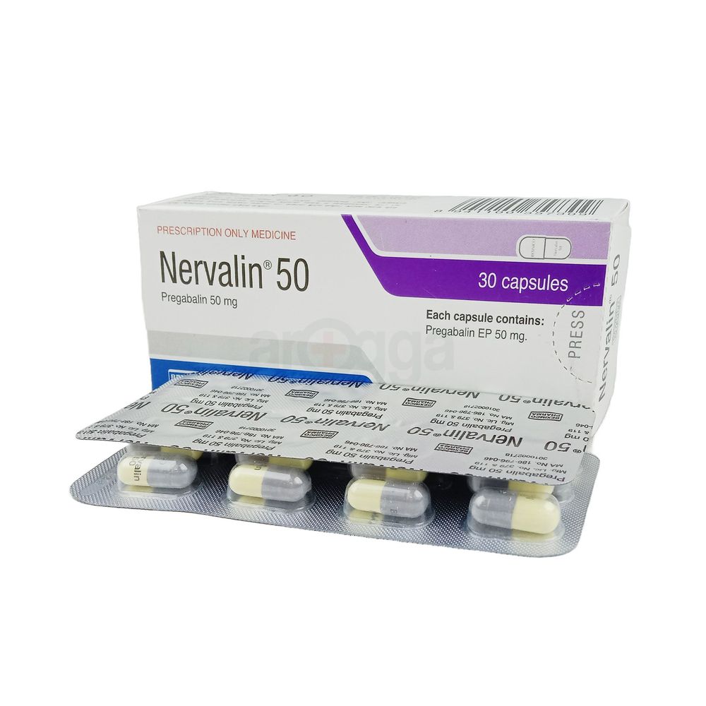 Nervalin 50mg Capsule