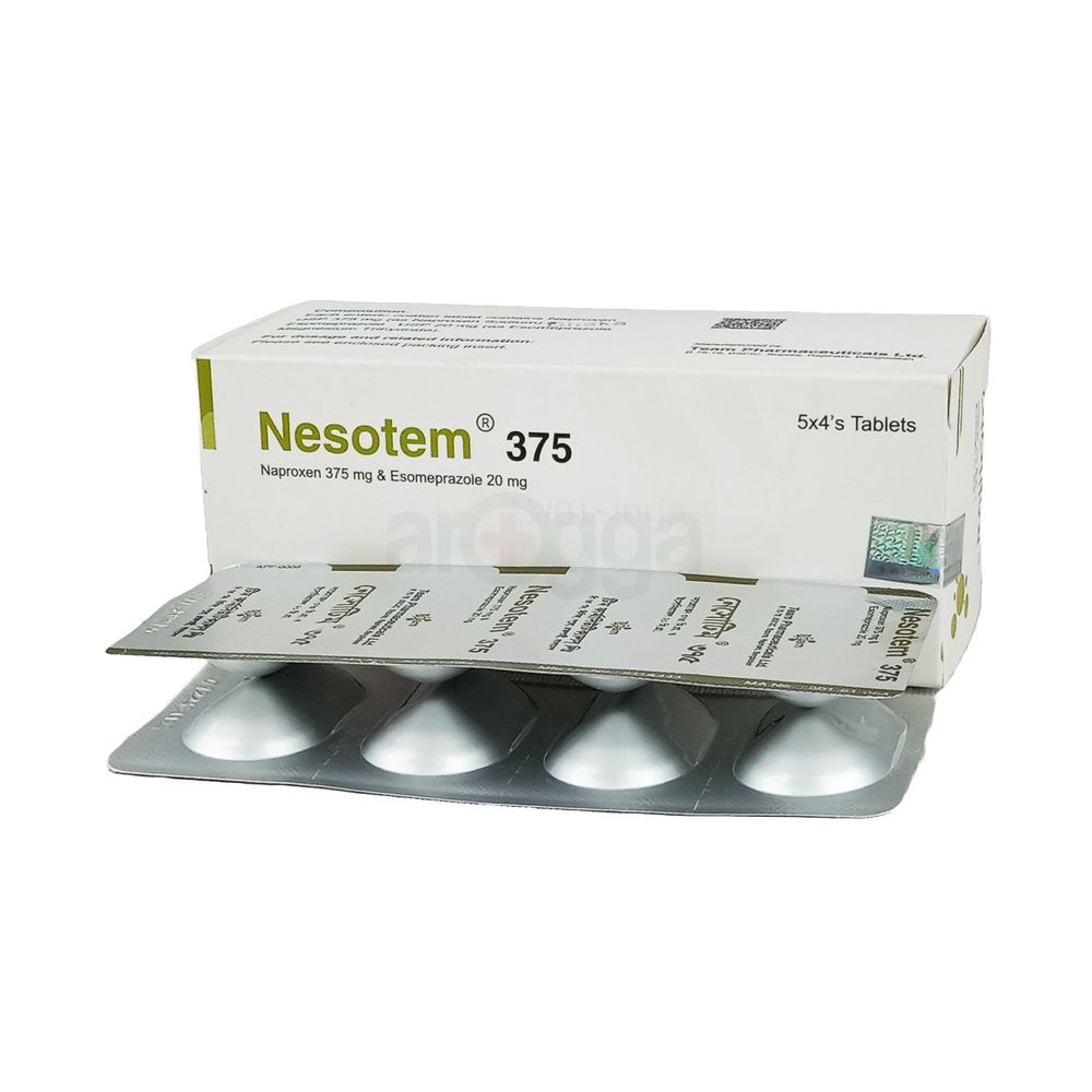 Nesotem 375 20mg+375mg Tablet