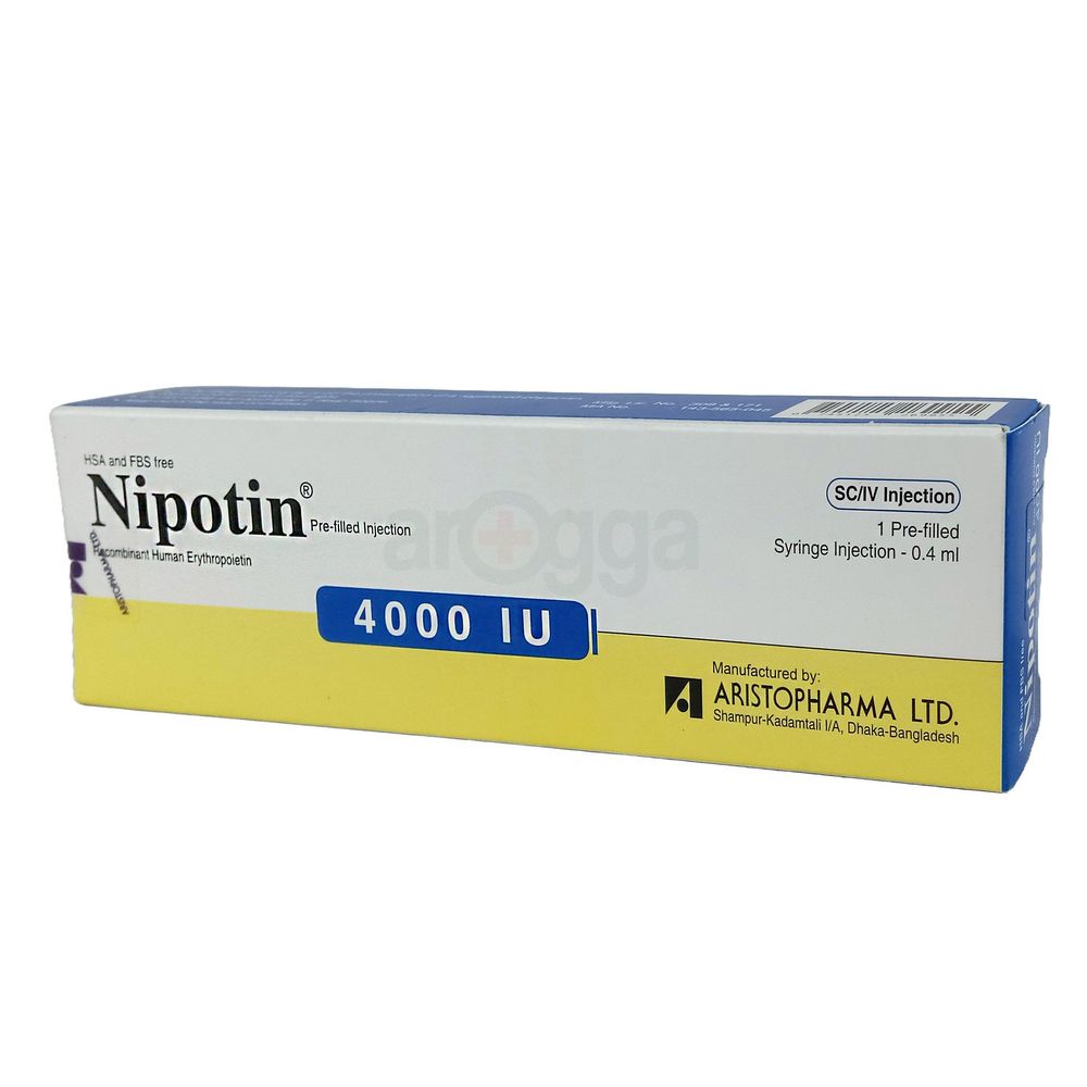 Nipotin 4000 4000IU/0.4ml Injection