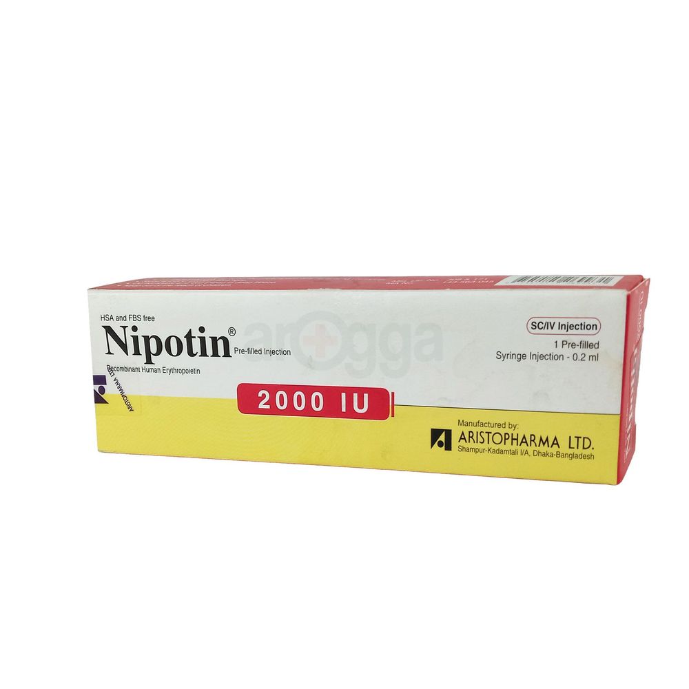 Nipotin 2000 2000IU/0.5ml Injection