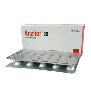 Anzitor 20mg Tablet