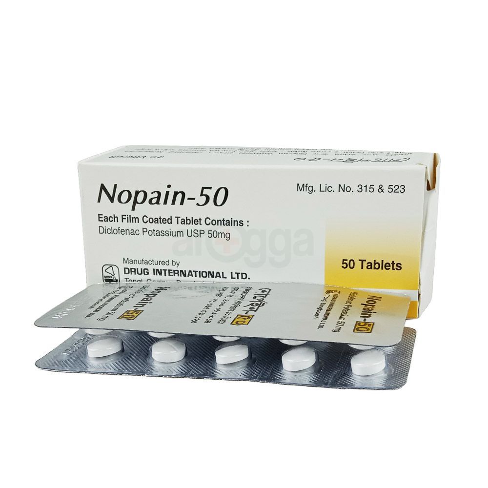 Nopain 50mg Tablet