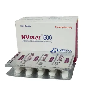 NV-Met 500mg Tablet