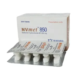 NV-Met 850mg Tablet