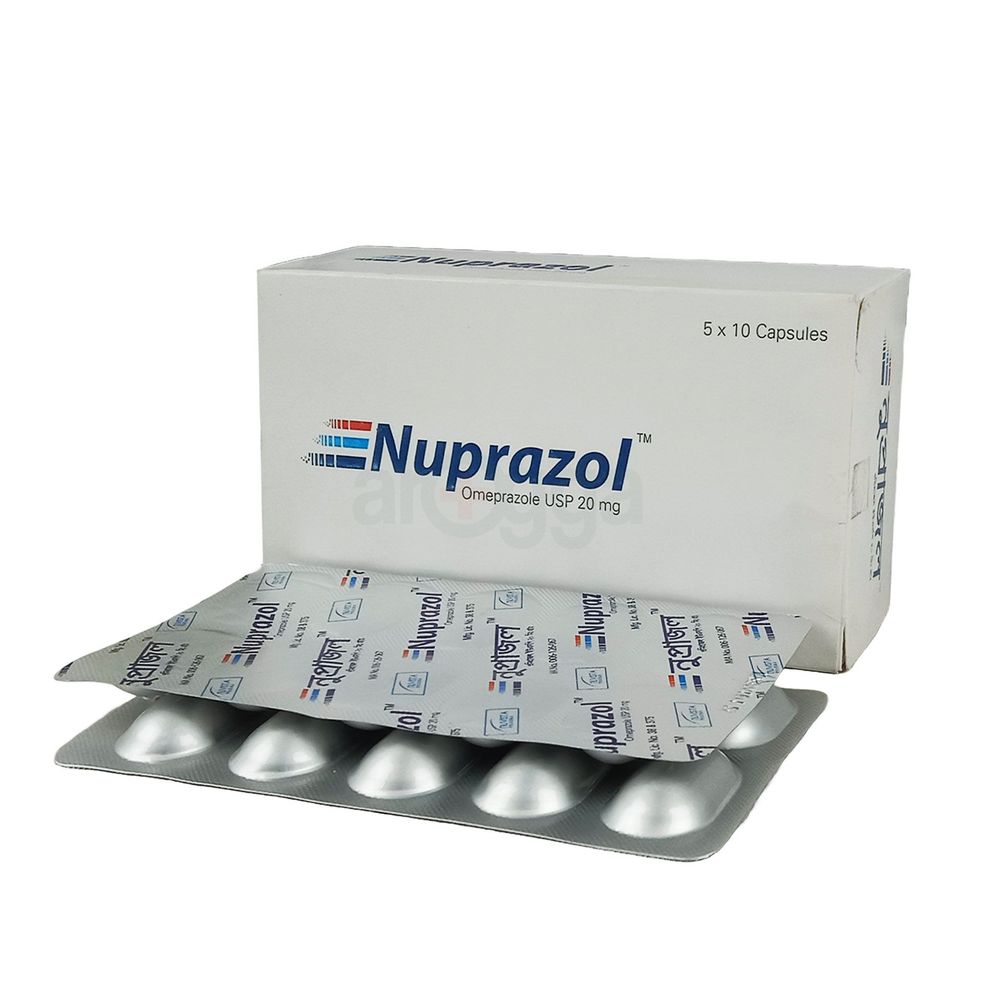 Nuprazol 20mg Capsule