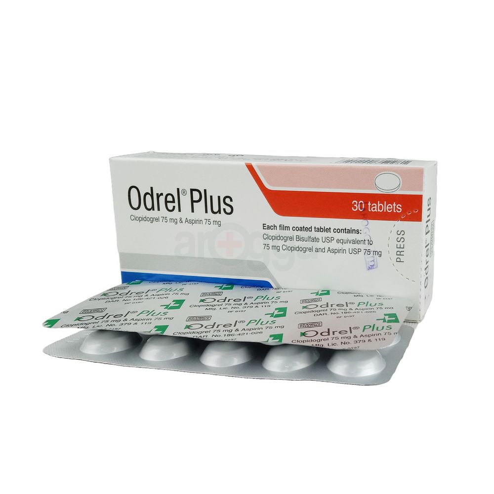 Odrel Plus 75mg+75mg Tablet