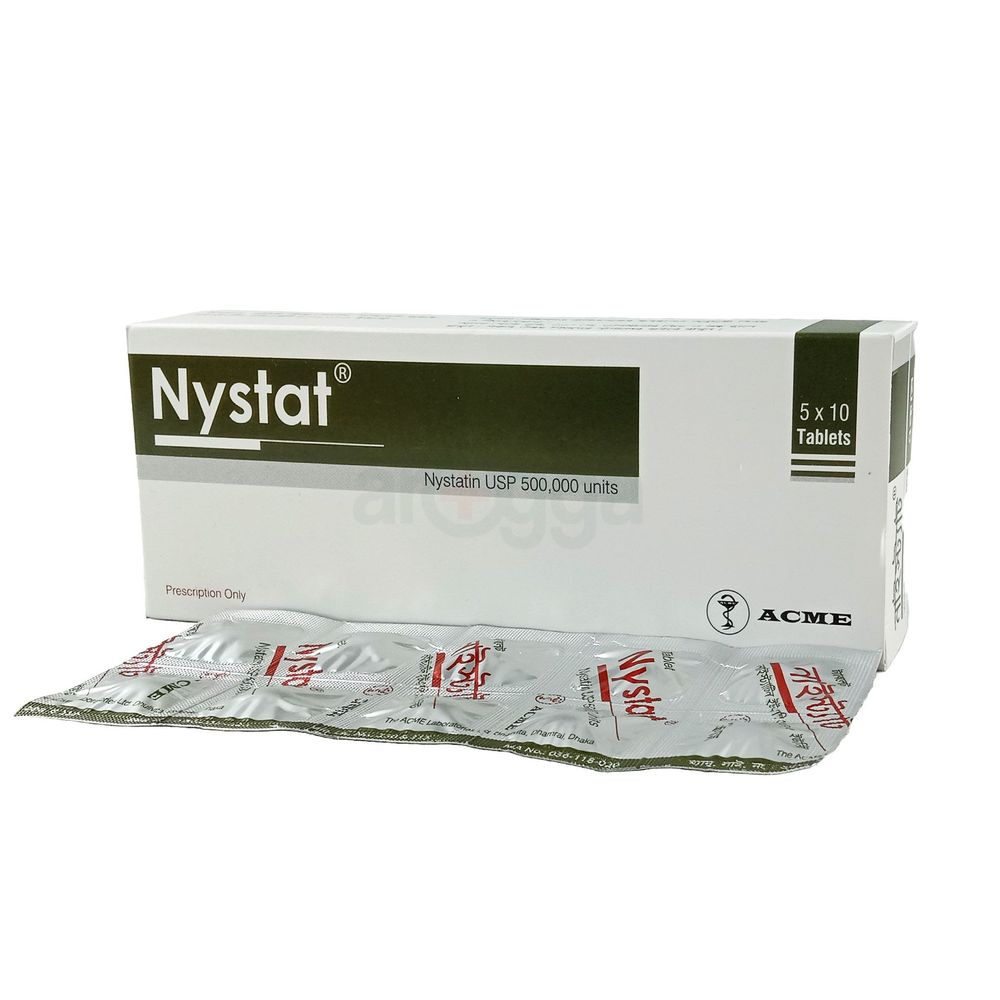 Nystat 5LacUnit Tablet