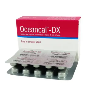 Oceancal DX 600mg+400IU Tablet