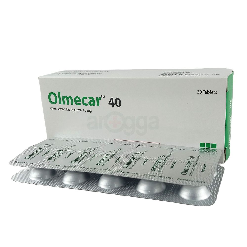 Olmecar 40mg Tablet