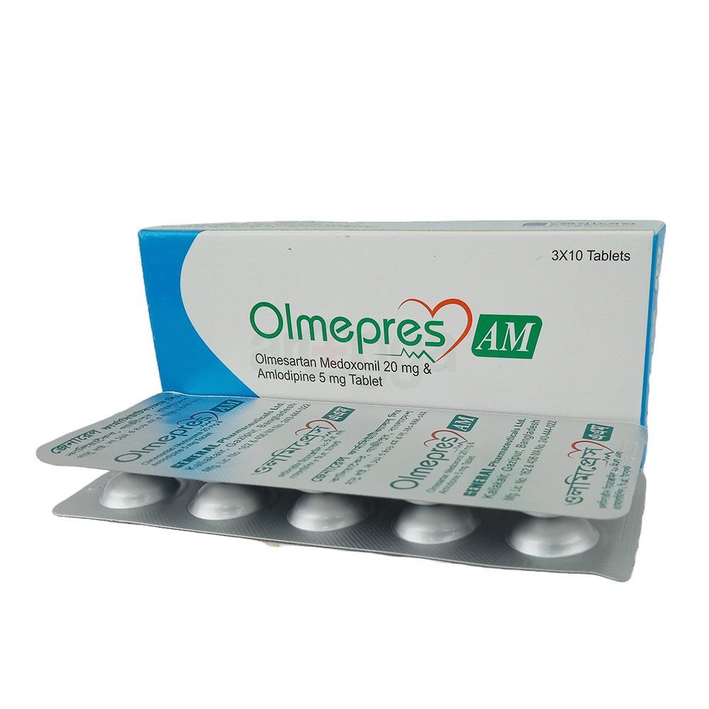 Olmepres AM 5mg+20mg Tablet