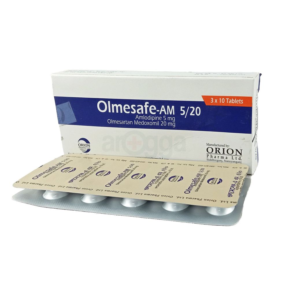 Olmesafe AM 20/5mg+20mg Tablet