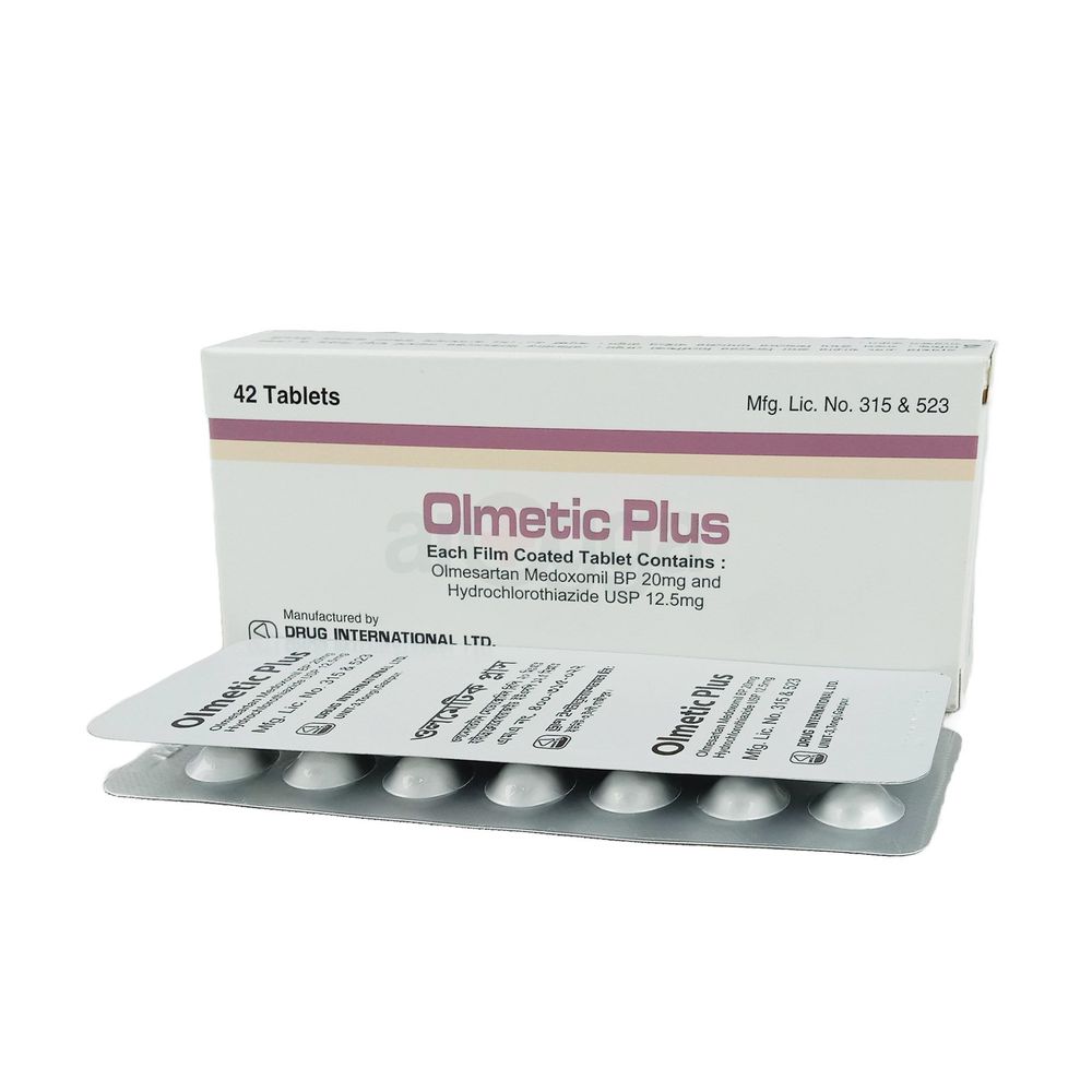 Olmetic Plus 12.5mg+20mg Tablet