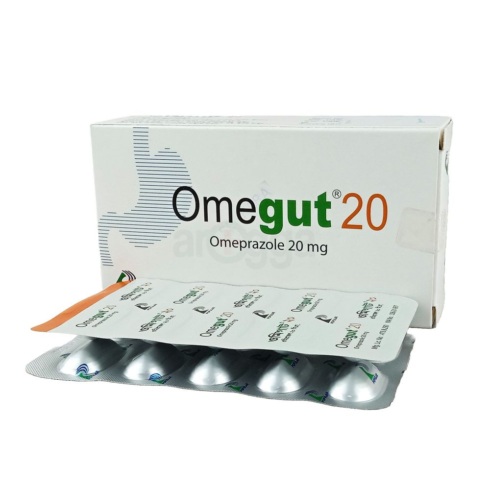 Omegut 20mg Capsule