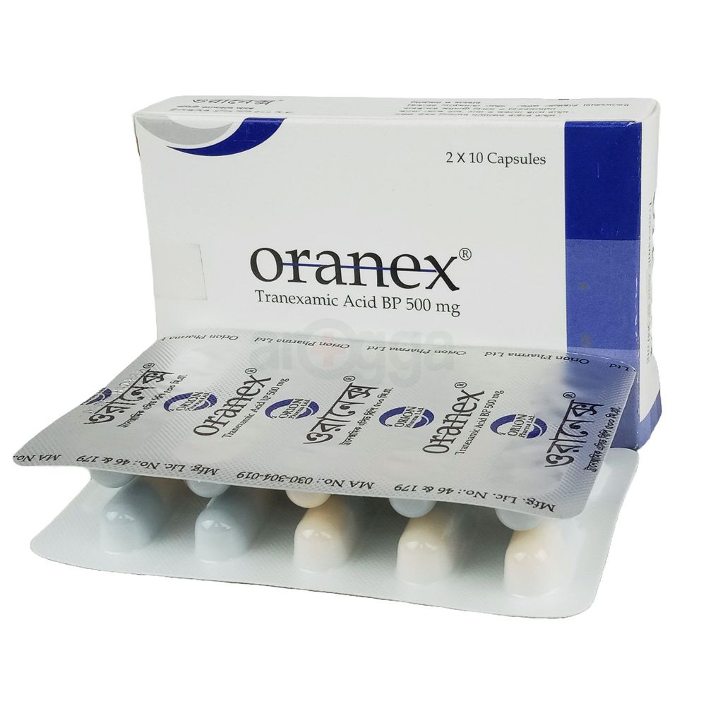 Oranex 500mg Capsule - Arogga Online Pharmacy