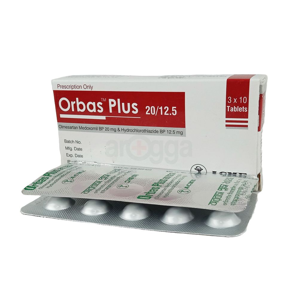 Orbas Plus 20 12.5mg+20mg Tablet