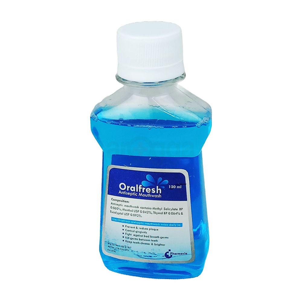 Oralfresh 120ml 120ml Mouthwash