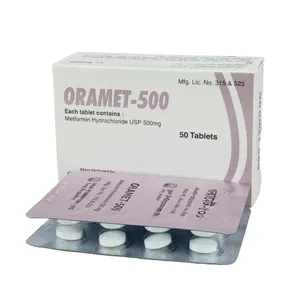 Oramet 500mg Tablet