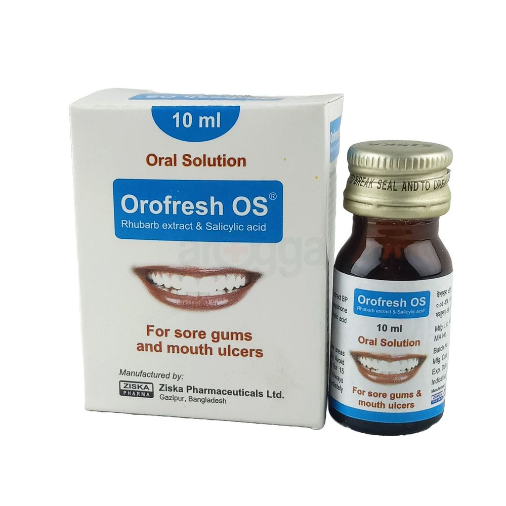 Orofresh OS 10ml 5%+1% Solution