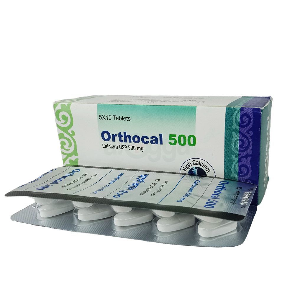 Orthocal 500mg Tablet