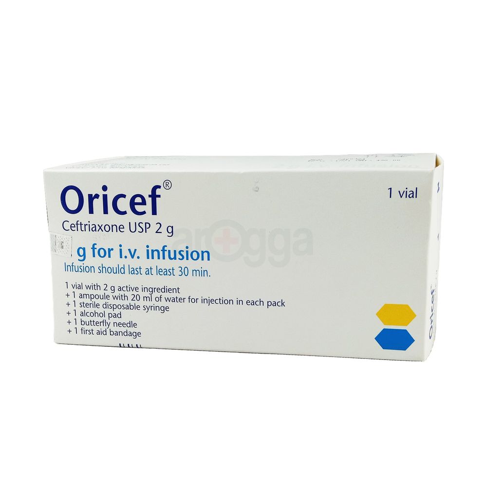 Oricef 2gm 2gm/vial Injection