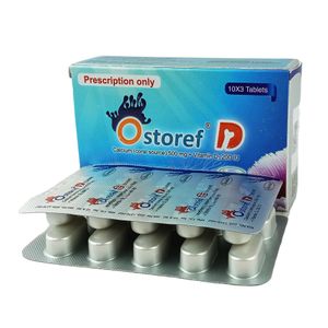 Ostoref D 500mg+200iu Tablet