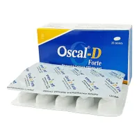 Oscal-D Forte 600mg+400IU Tablet