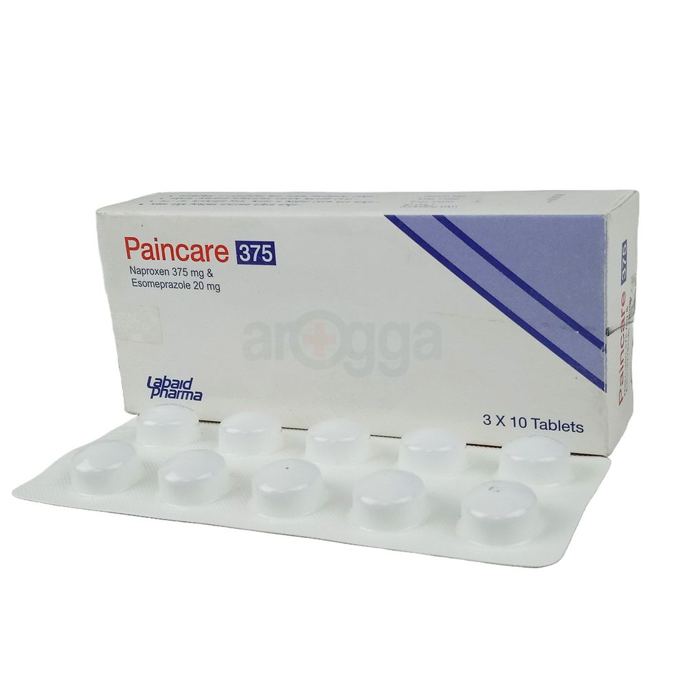 Paincare 375 20mg+375mg Tablet