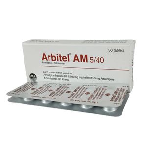 Arbitel AM 5/40 5mg+40mg Tablet