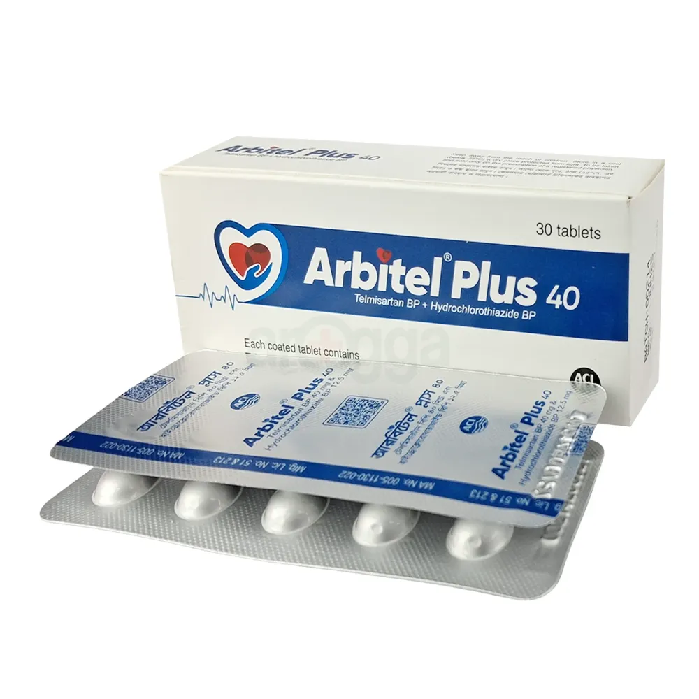 Arbitel Plus 40 12.5mg+40mg Tablet
