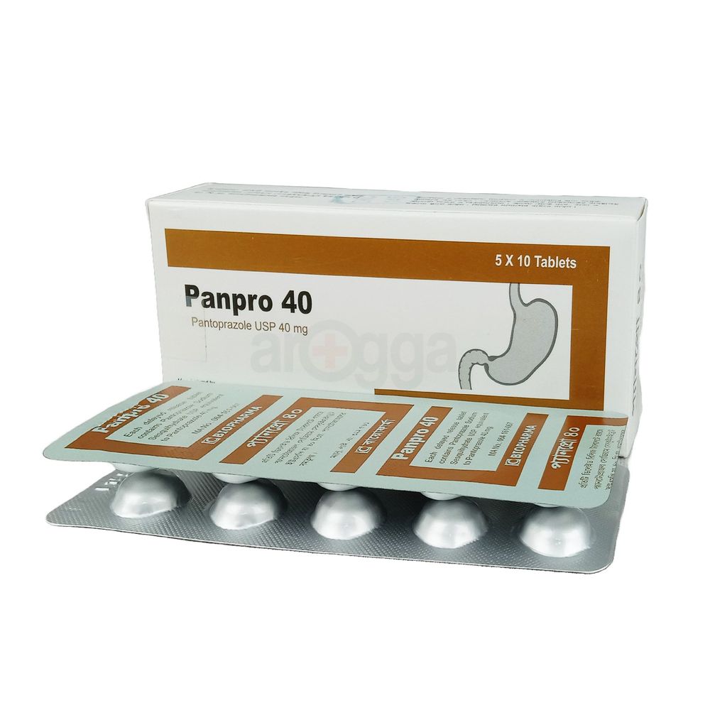 Panpro 40mg Tablet 40mg Tablet