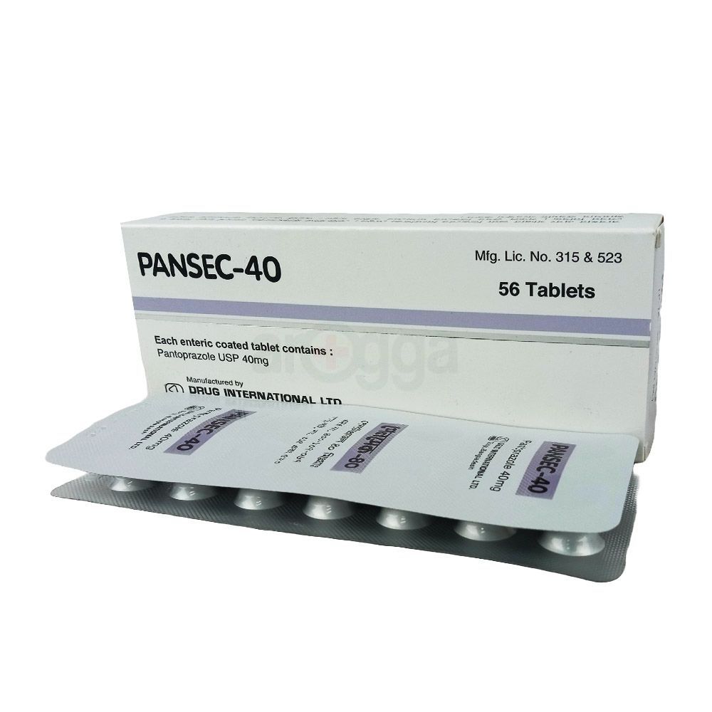 Pansec 40mg Tablet