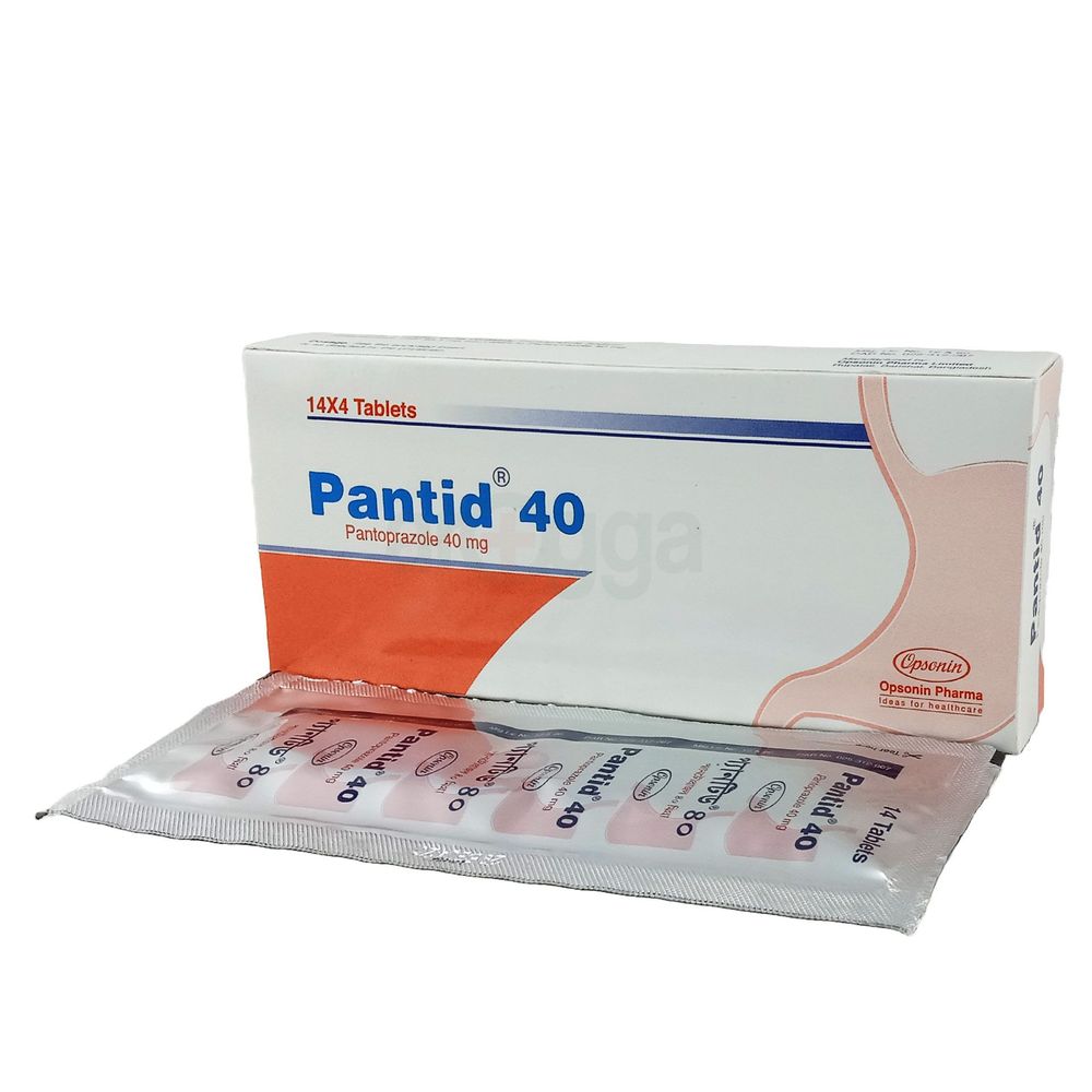 Pantid 40mg Tablet