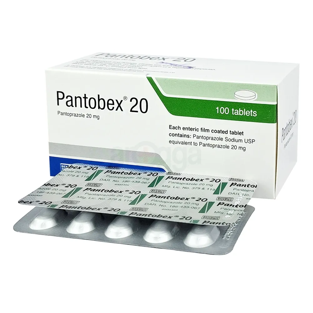 Pantobex 20mg Tablet