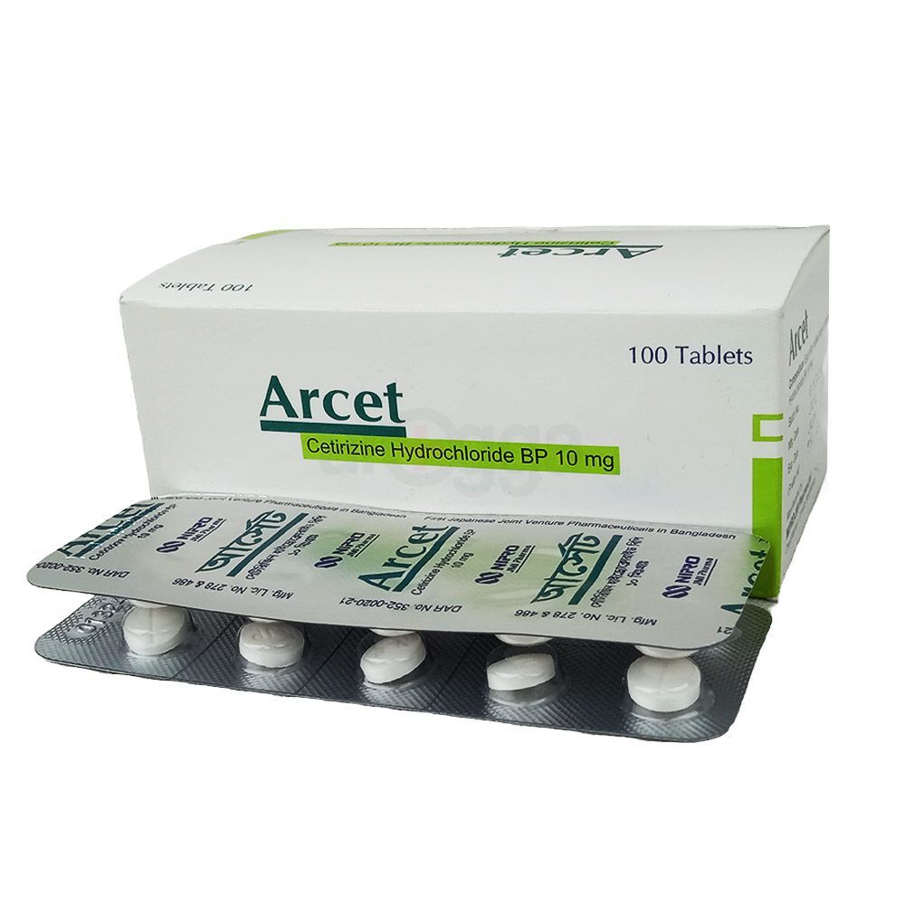 Arcet 10mg Tablet