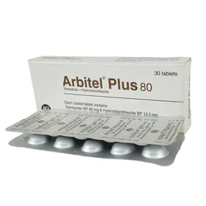 Arbitel Plus 80 12.5mg+80mg Tablet