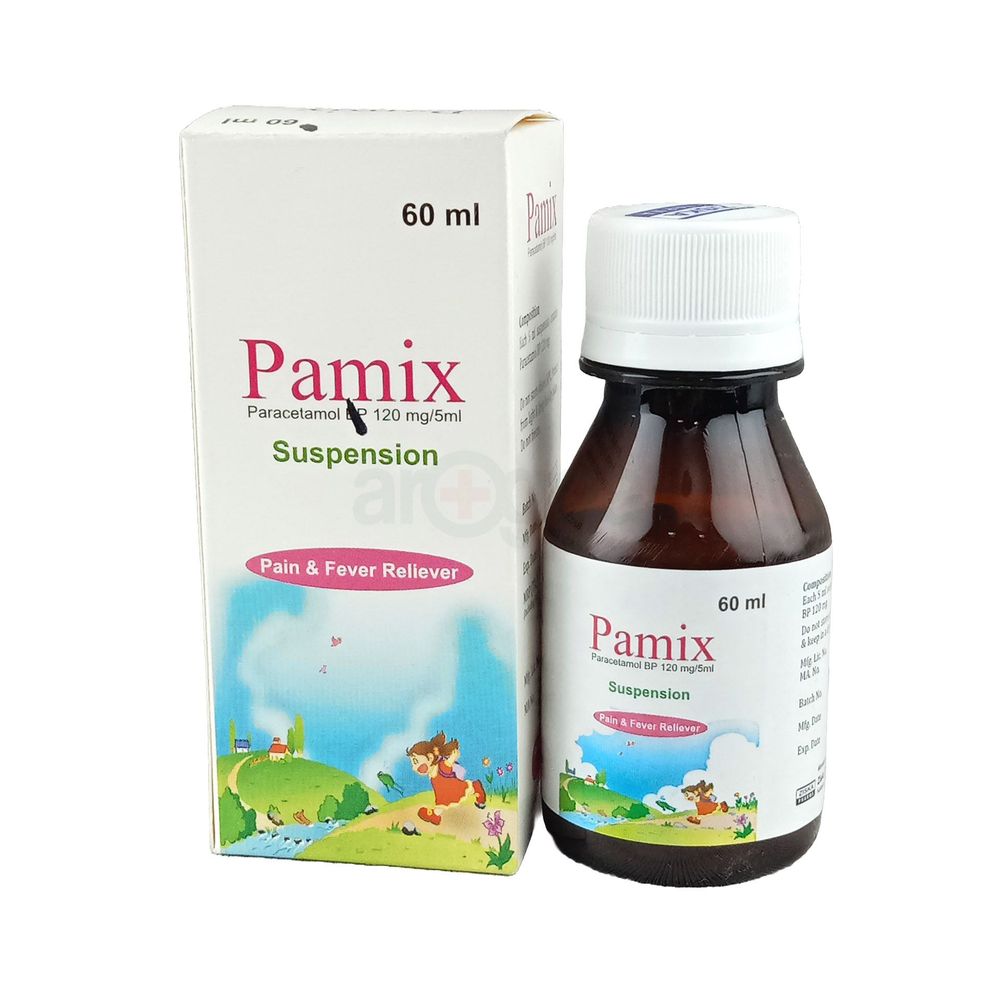 Pamix Suspension 120mg/5ml Suspension