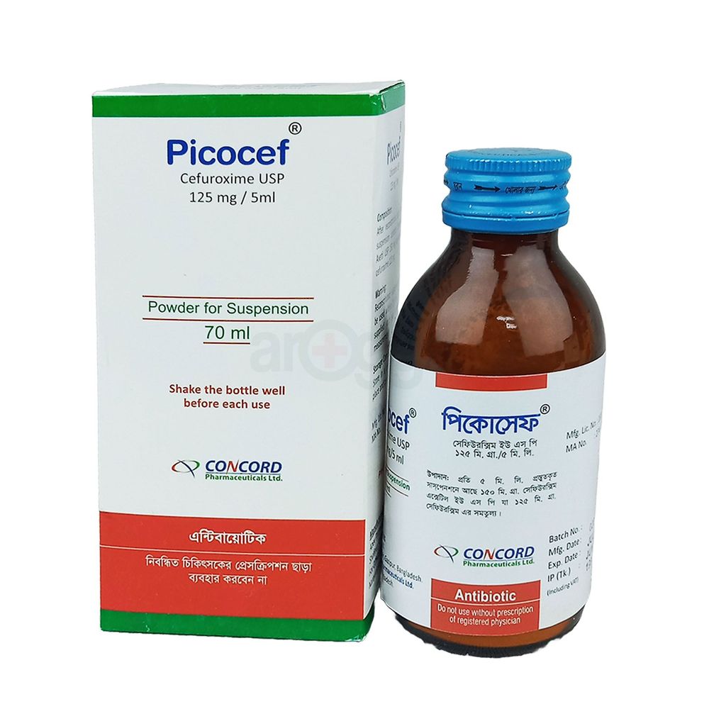 Picocef 125mg/5ml Powder for Suspension