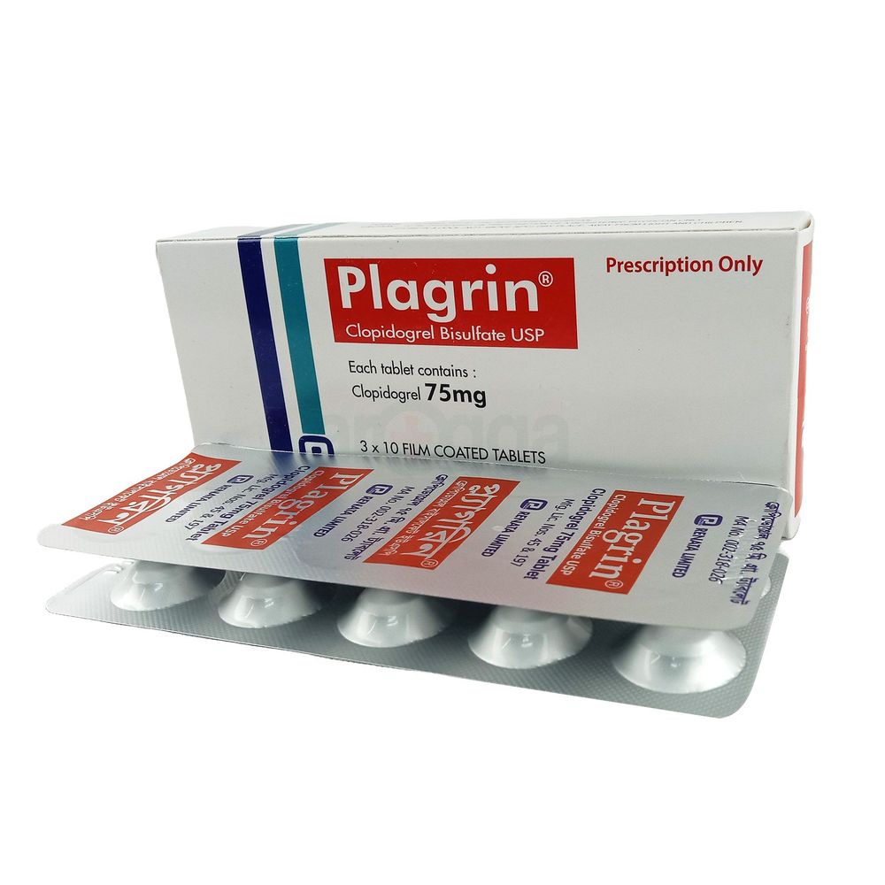 Plagrin 75mg Tablet