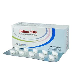 Polimet 500mg Tablet