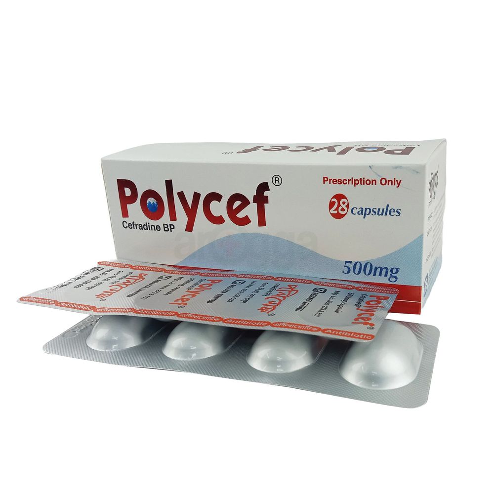 Polycef 500mg Capsule