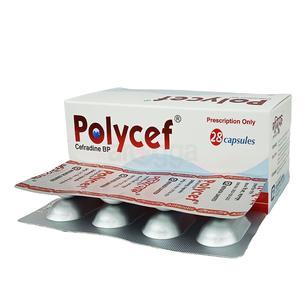 Polycef 500mg Capsule