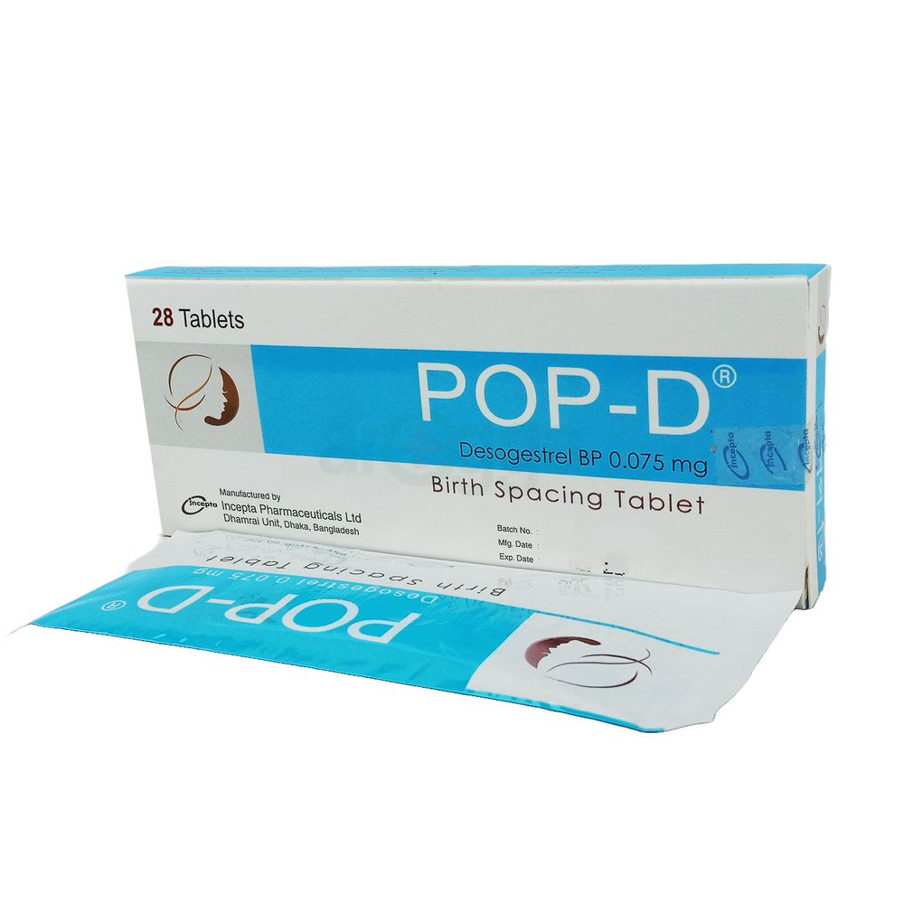 Pop-D 75mcg Tablet