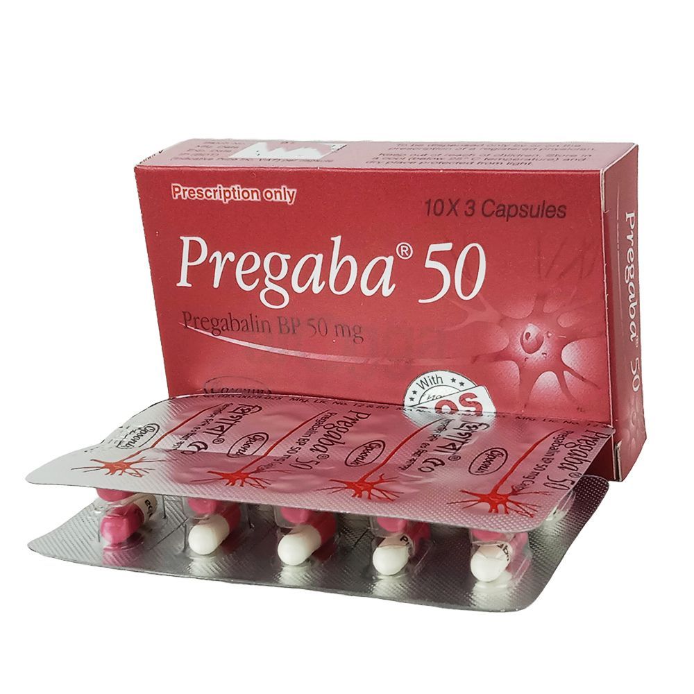 Pregaba 50mg Capsule