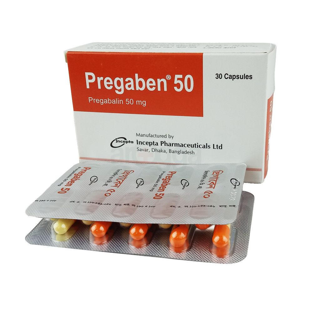 Pregaben 50mg Capsule